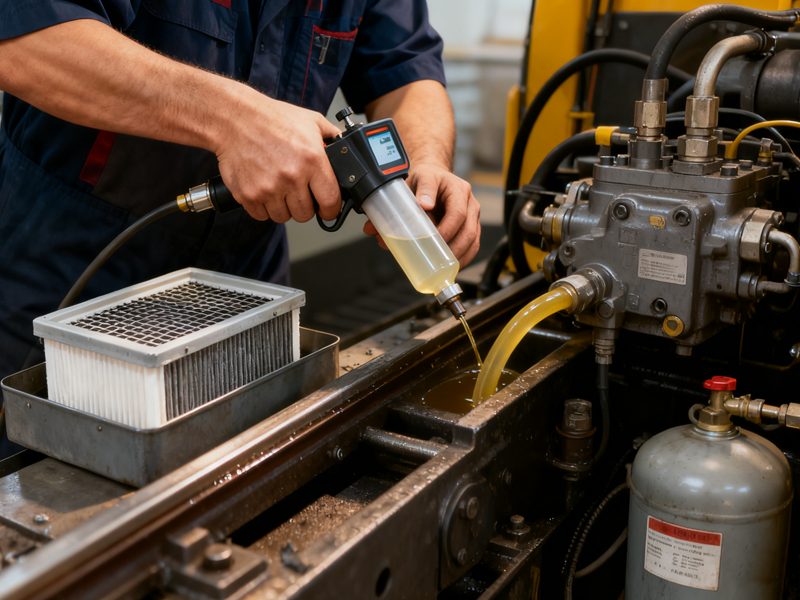 Preventive maintenance plan for industrial equipment