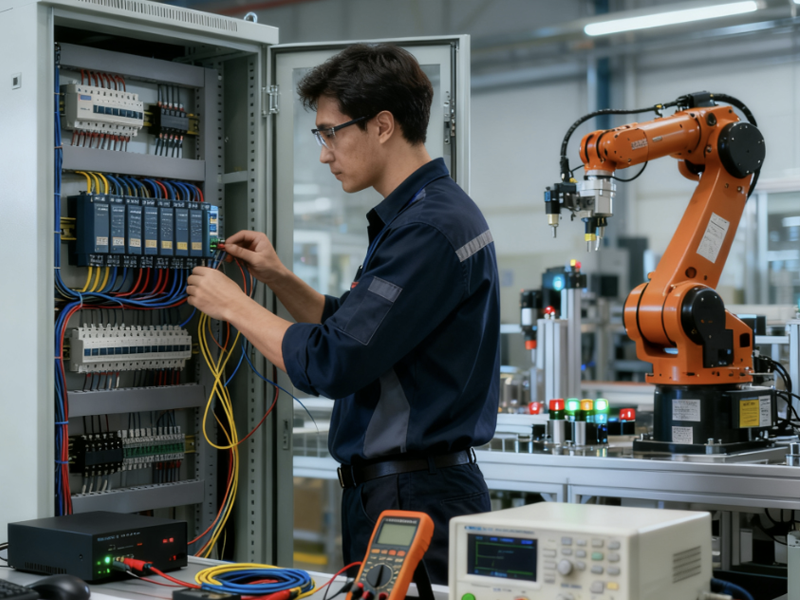 Production line automation integration